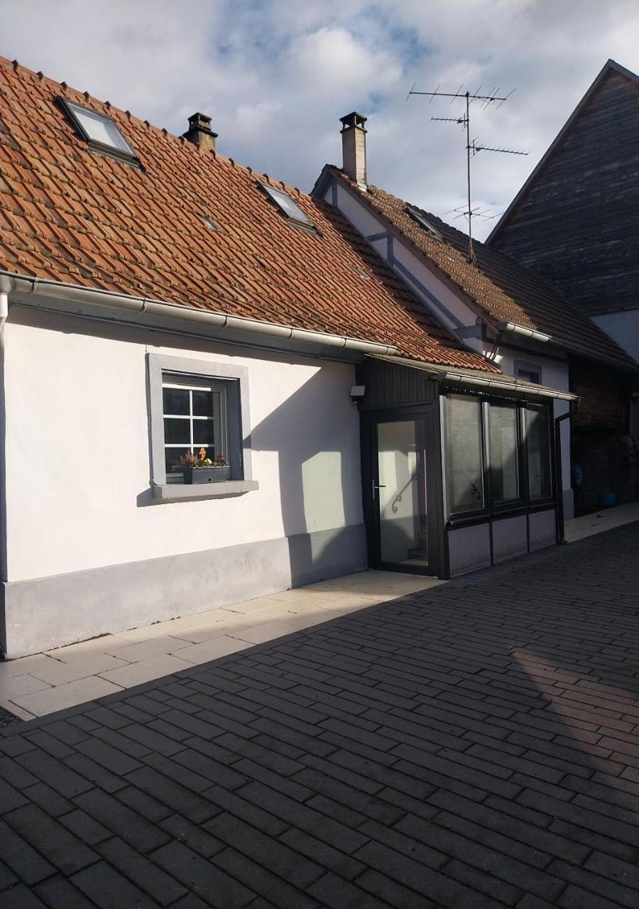 Charmant Cottage De Village Wittisheim 外观 照片